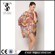 2016 Summer chiffon Dress For Fat Women Beachwear Dresses                        
                                                                Most Popular